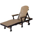 amish polywood chaise lounge
