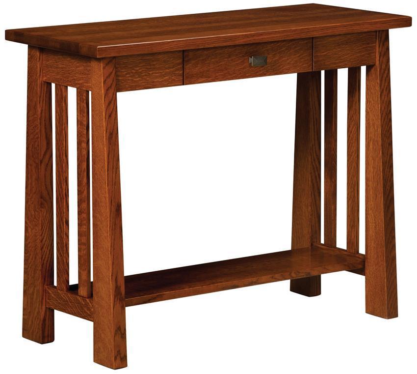 Amish Freemont Mission Open Hall Table Amish Freemont Mission Open Hall Table
