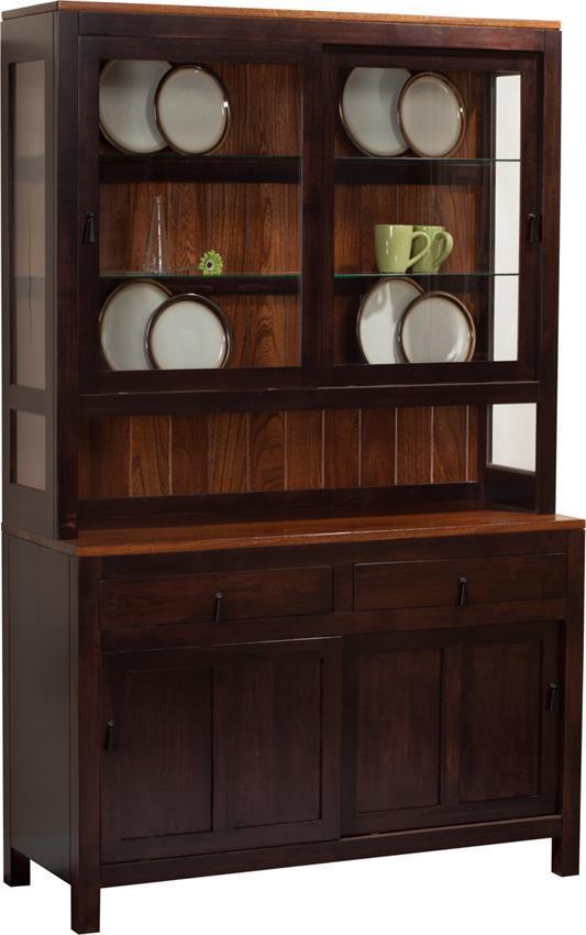 Lillie Contemporary Hutch From Dutchcrafters Amish Furniture