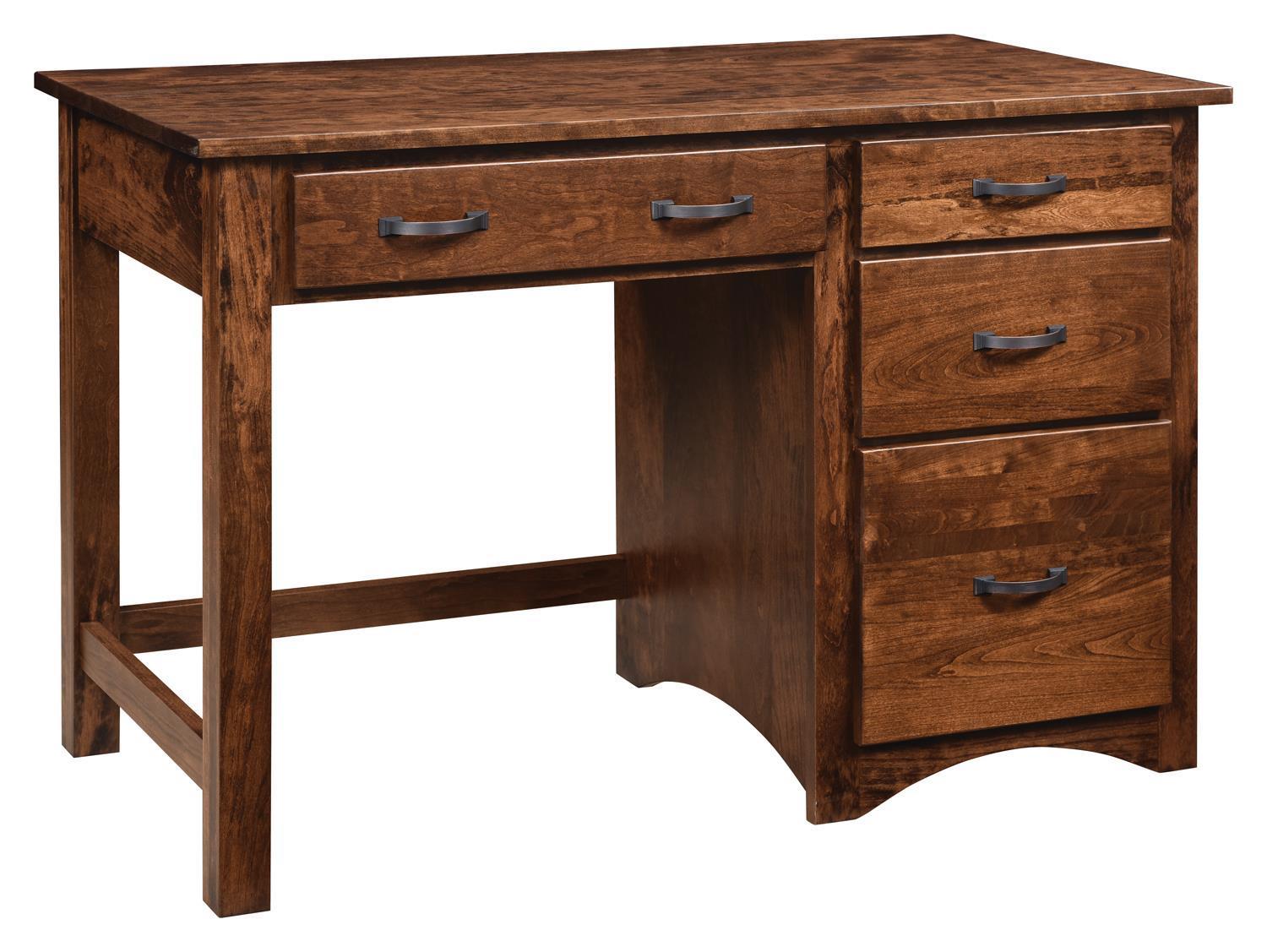 Amish Shaker Single Pedestal Desk