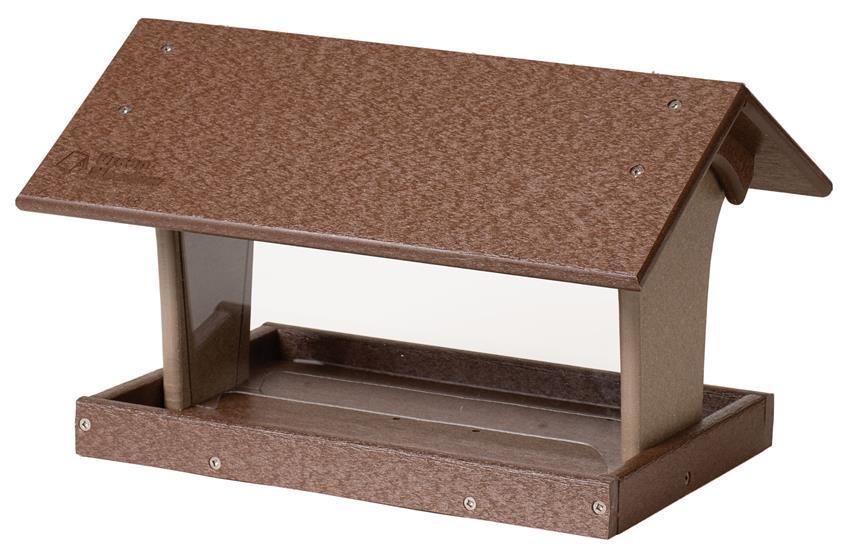 Recycled Plastic Hopper Bird Feeder From Dutchcrafters Amish Furniture